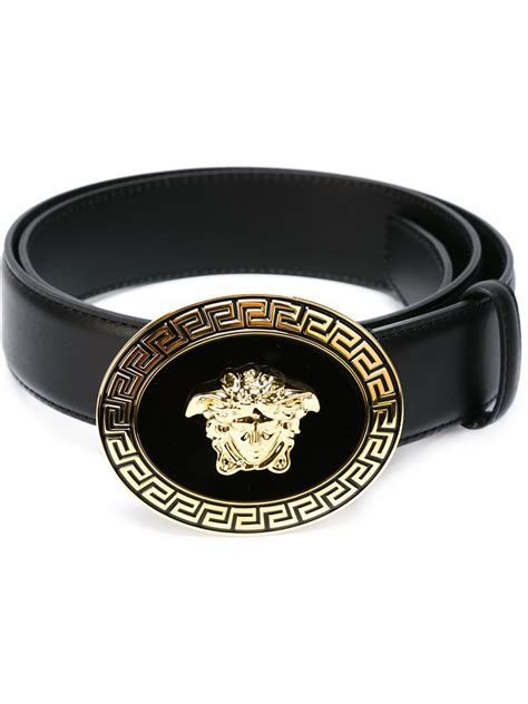 where is versace belts made|Versace belt medusa.